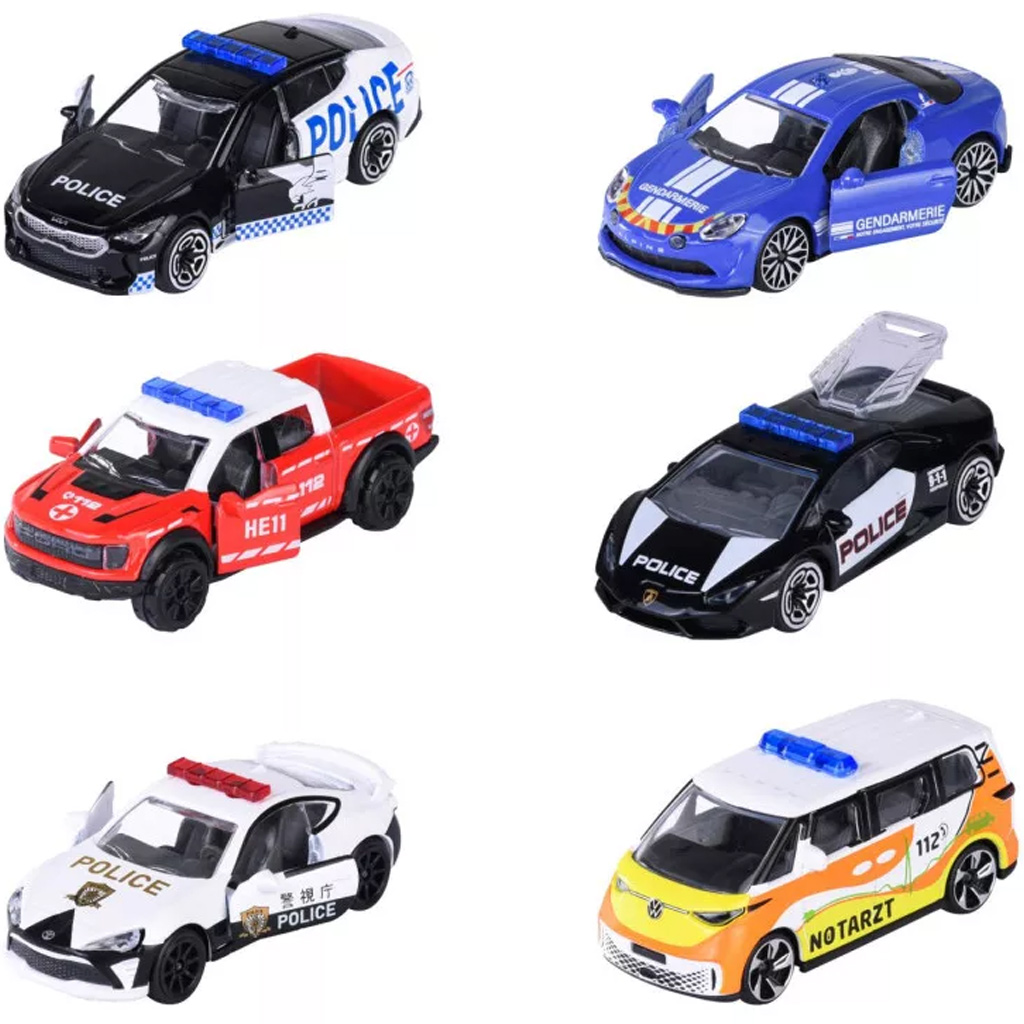 imagen de Majorette: Mundo de Rescate cochecito coleccionable en varias versiones 1/64 1ud - Simba Toys 2