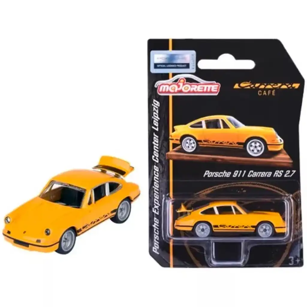 imagen de Majorette: Porsche 911 Carrera RS 2.7 coche en miniatura 1/64 - Simba Toys 1