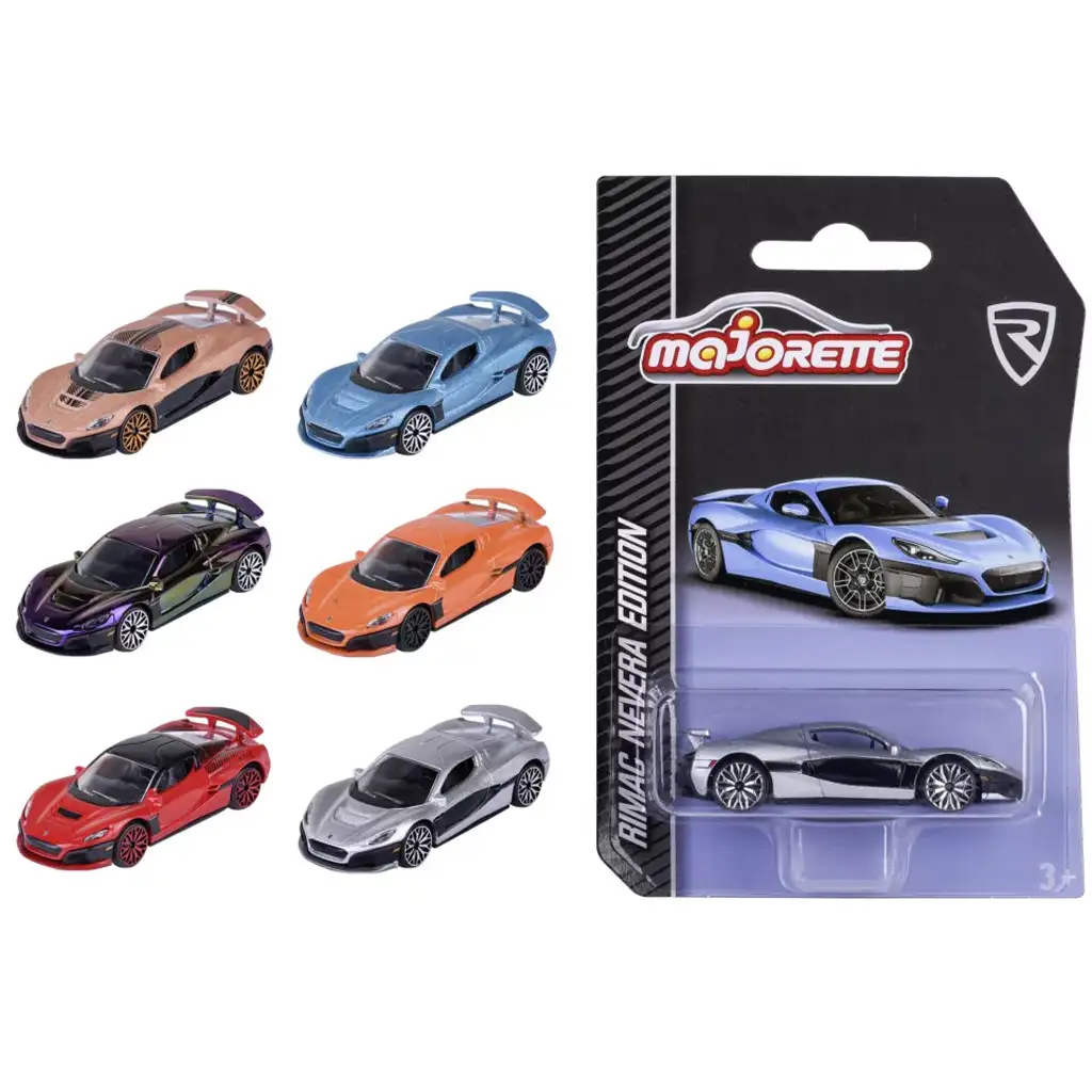 imagen de Majorette: Rimac Nevera Edición modelo de coche de metal en varias versiones 1/64 1ud 1