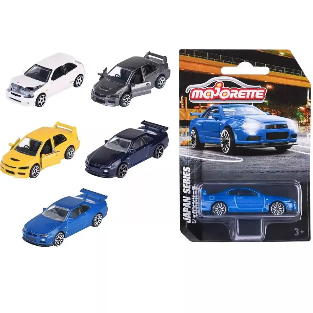 imagen de Majorette: serie Japón modelos de coches de metal serie 15 en varias versiones 1/64 1ud 1