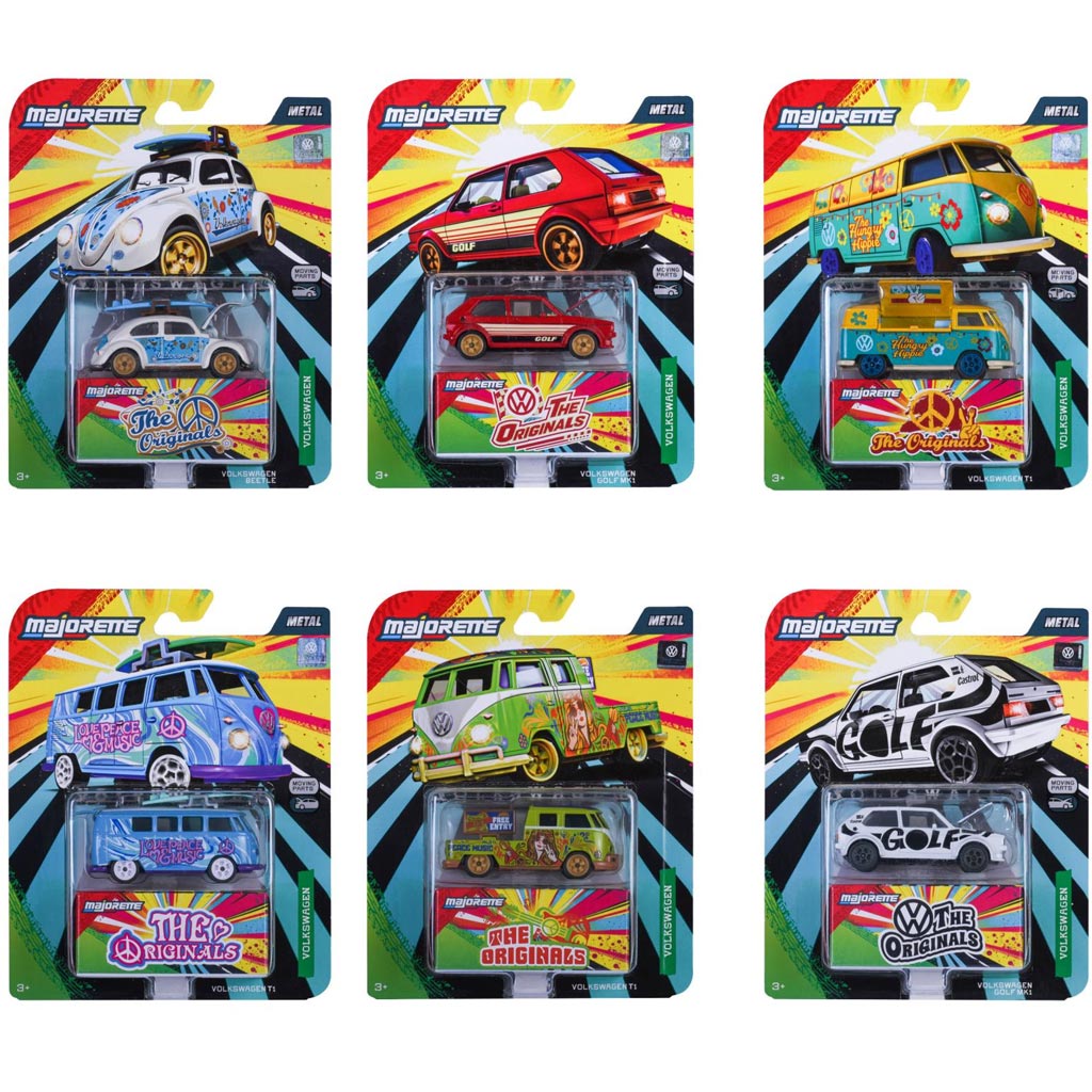 imagen de Majorette: Volkswagen Deluxe coche a escala en varias versiones 1ud - Simba Toys 1