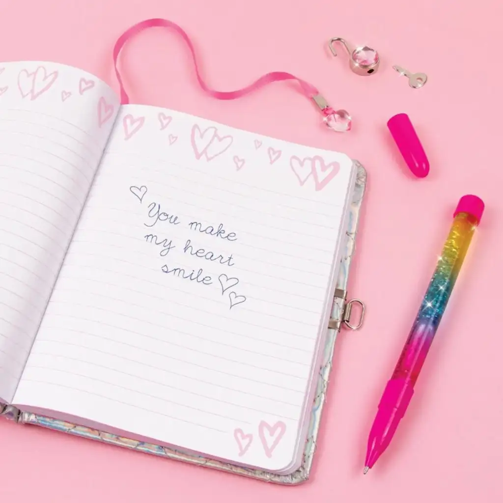 imagen de Make it Real: 3C4G Cuaderno acolchado con cierre y bolígrafo 3