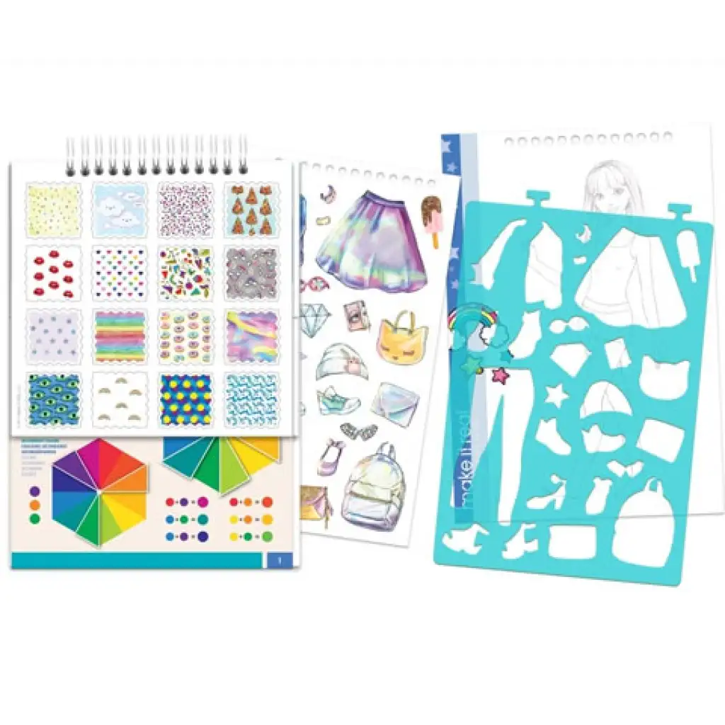 imagen de Make it Real: Cuaderno de diseño de moda con accesorios - Ropa moderna 4