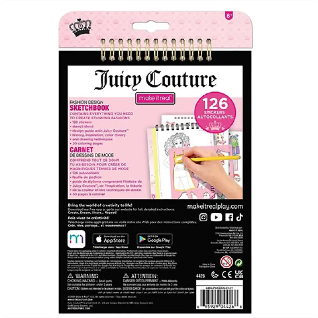 imagen de Make It Real: Cuaderno de diseño de moda Juicy Couture 2
