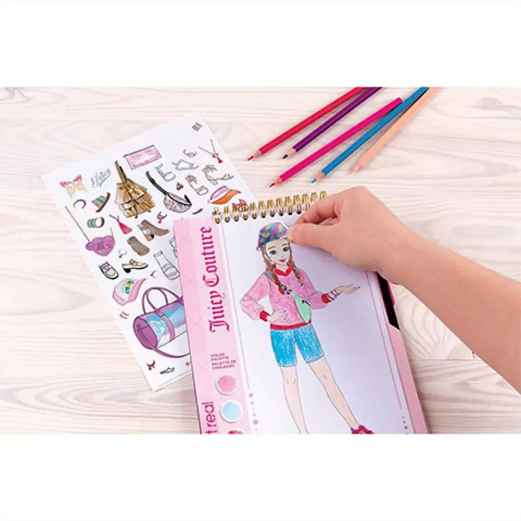 imagen de Make It Real: Cuaderno de diseño de moda Juicy Couture 3