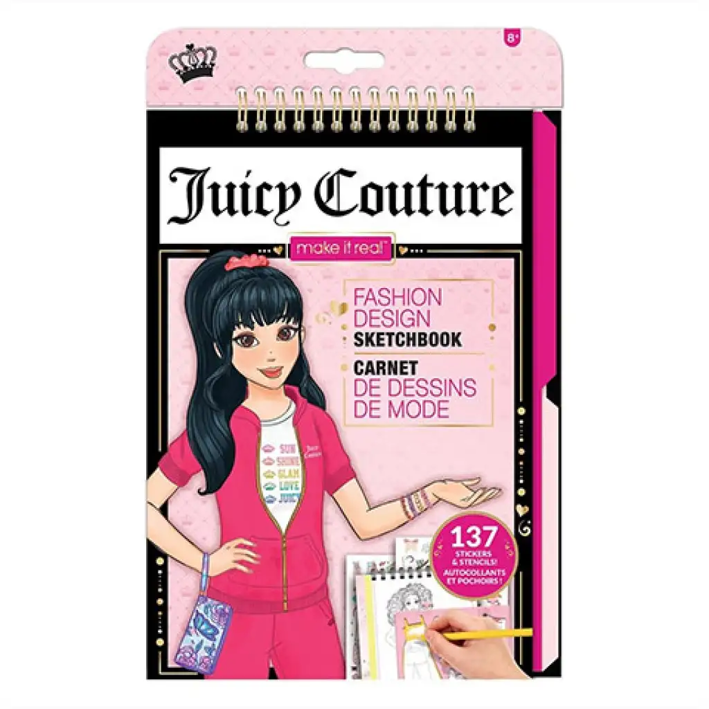 imagen de Make It Real: Cuaderno de diseño de moda Juicy Couture 1