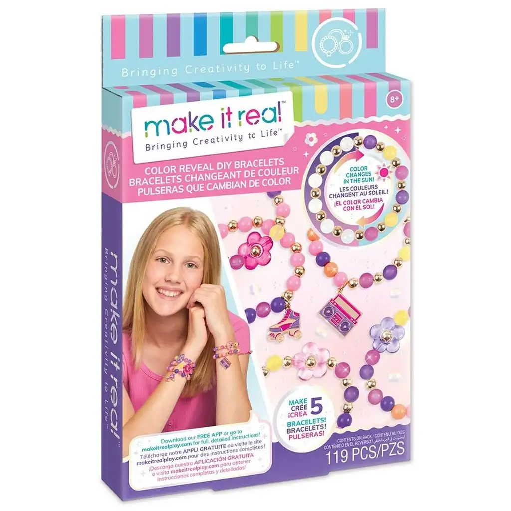 imagen de Make It Real: DIY Pulseras encantadoras, pulseras que cambian de color 1