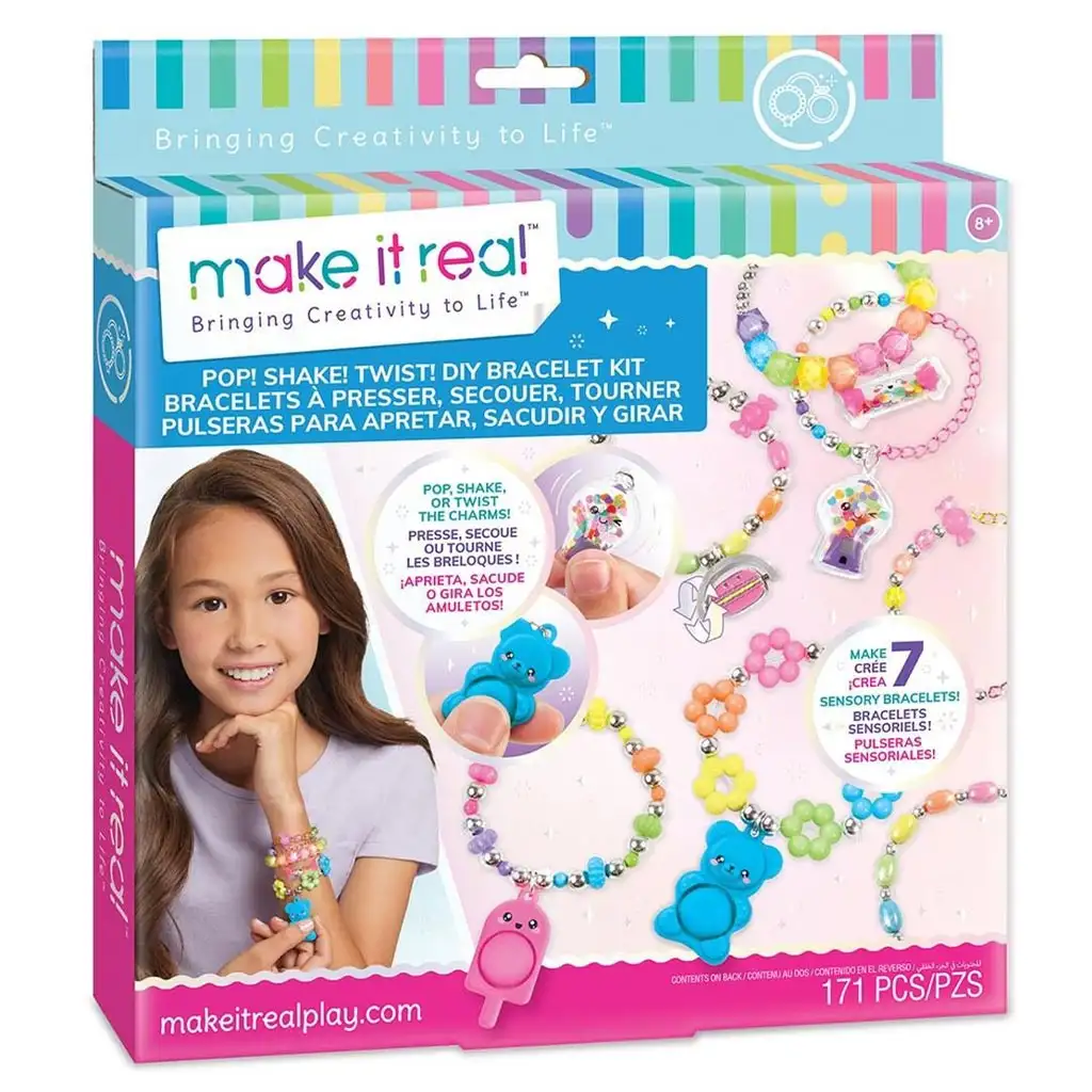 imagen de Make It Real: Fabricación de joyas, pulseras sensoriales - ¡Púlsalo! ¡Agítalo! ¡Enróllalo! 1