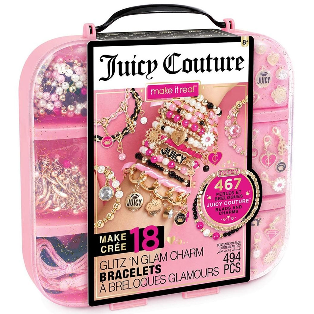 imagen de Make It Real: Juicy Couture brillo y destello estuche de joyería 1