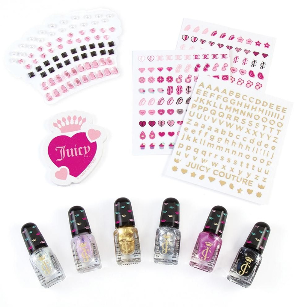 imagen de Make It Real: Juicy Couture uñas brillantes set de manicura 2