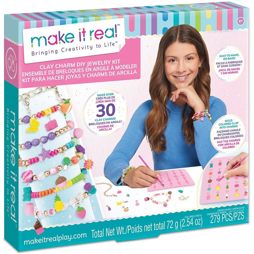 imagen de Make It Real: Kit de joyería de charms de arcilla 1