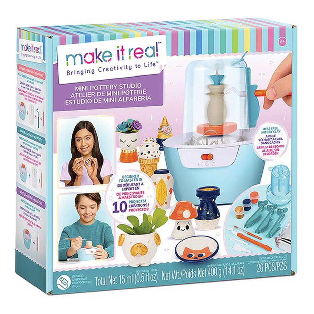 imagen de Make It Real: Mini torno de alfarería juego 1