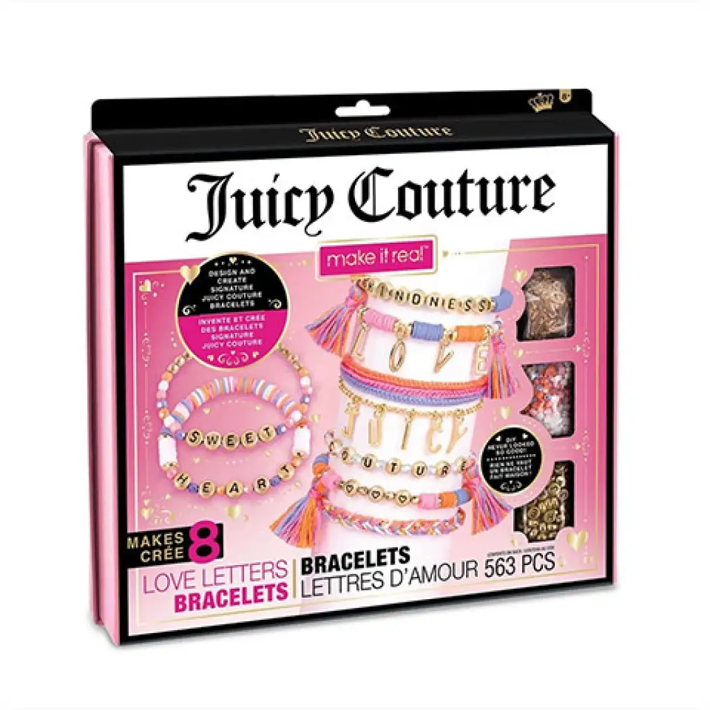 imagen de Make It Real: Pulseras Juicy Couture - Las letras del amor 1