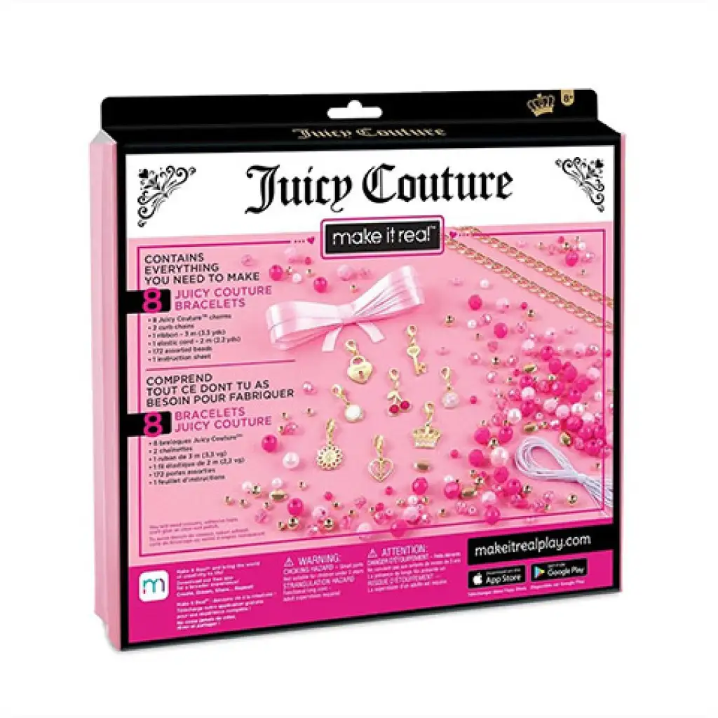 imagen de Make It Real: Pulseras Juicy Couture - Solo el rosa 2