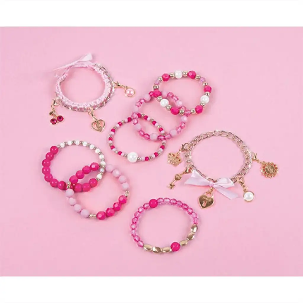 imagen de Make It Real: Pulseras Juicy Couture - Solo el rosa 4