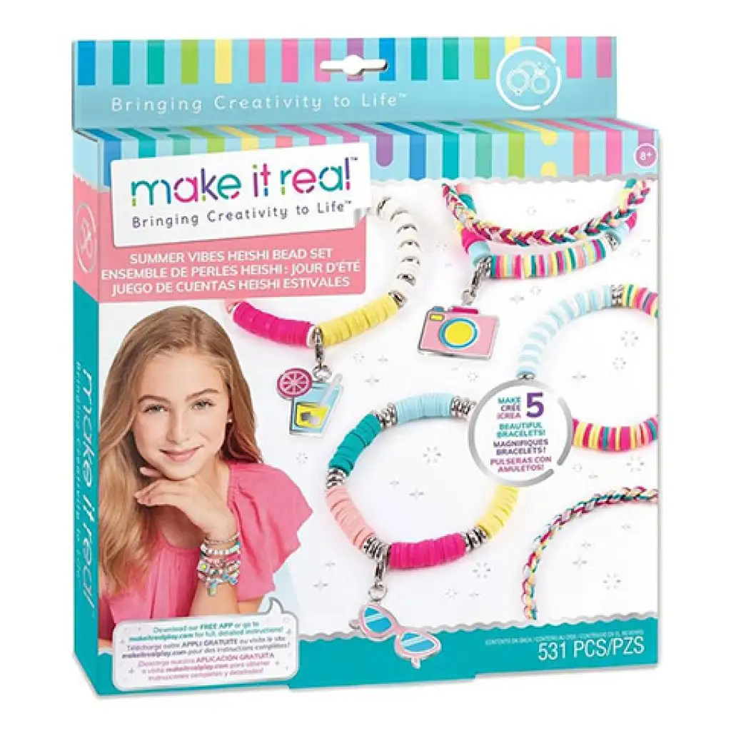 imagen de Make It Real: Set de creación de joyas DIY - Ambiente veraniego 1