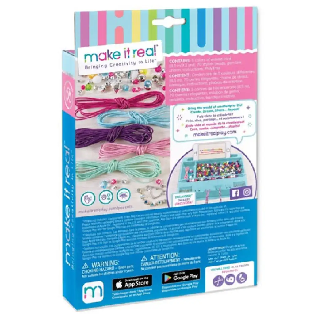 imagen de Make it Real: Set de creación de pulseras mágicas - Trenzado 2