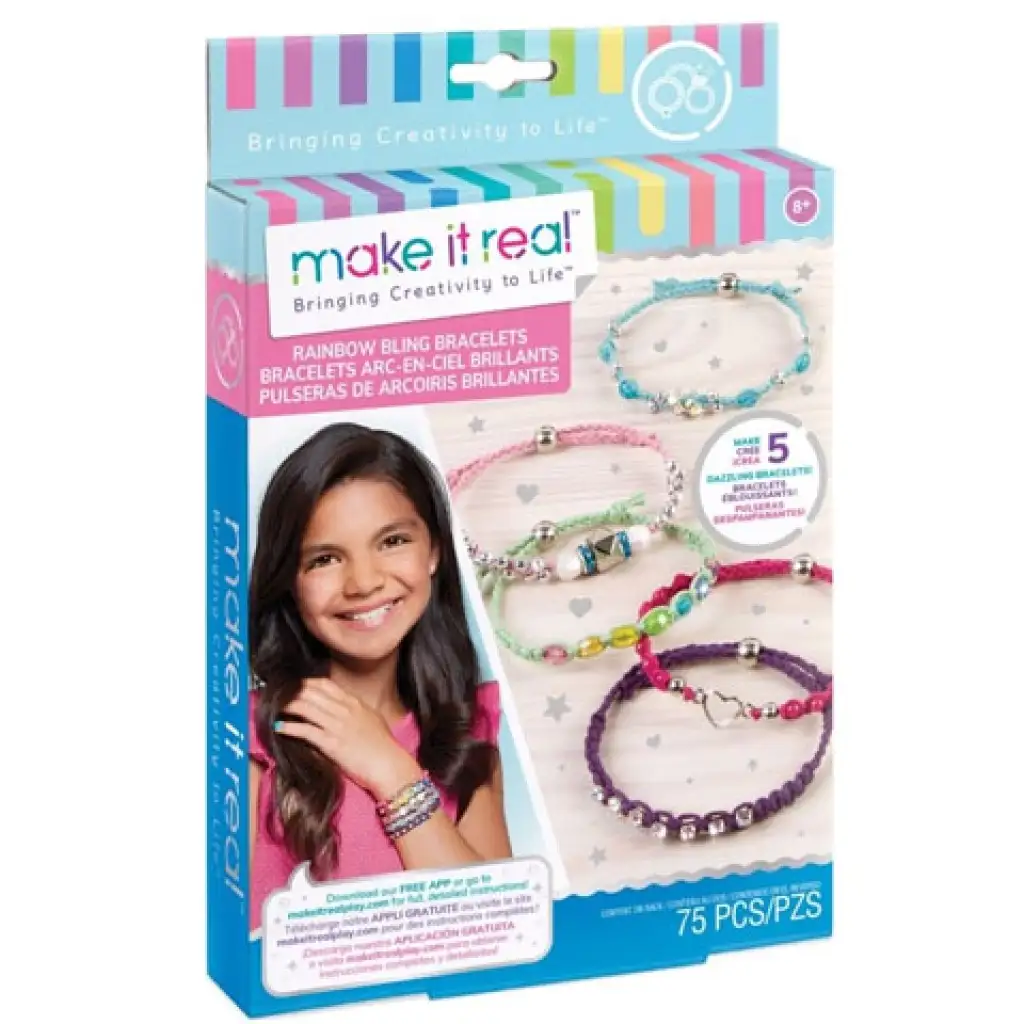 imagen de Make it Real: Set de creación de pulseras mágicas - Trenzado 1