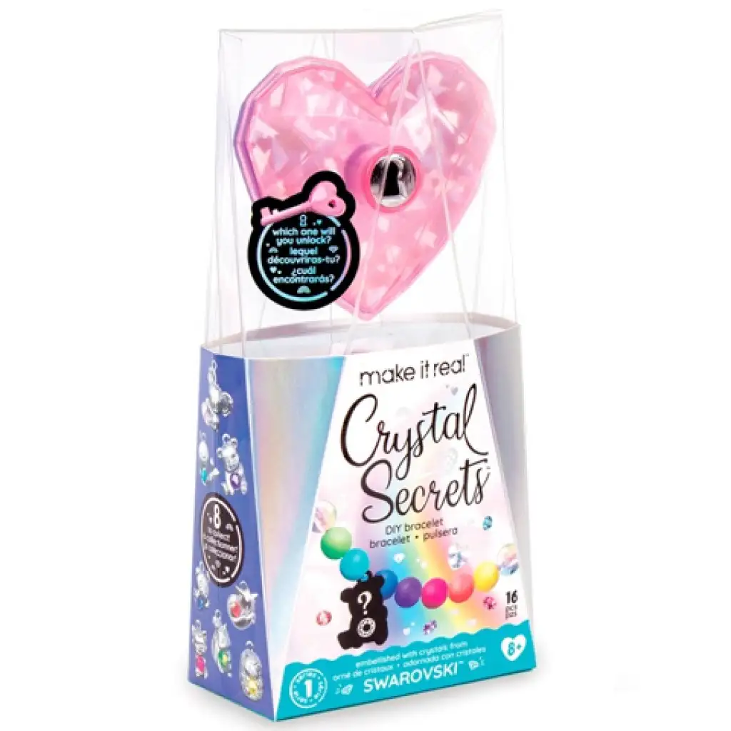 imagen de Make It Real: Sorpresa de secretos de cristal con colgante de cristal Swarovski 1