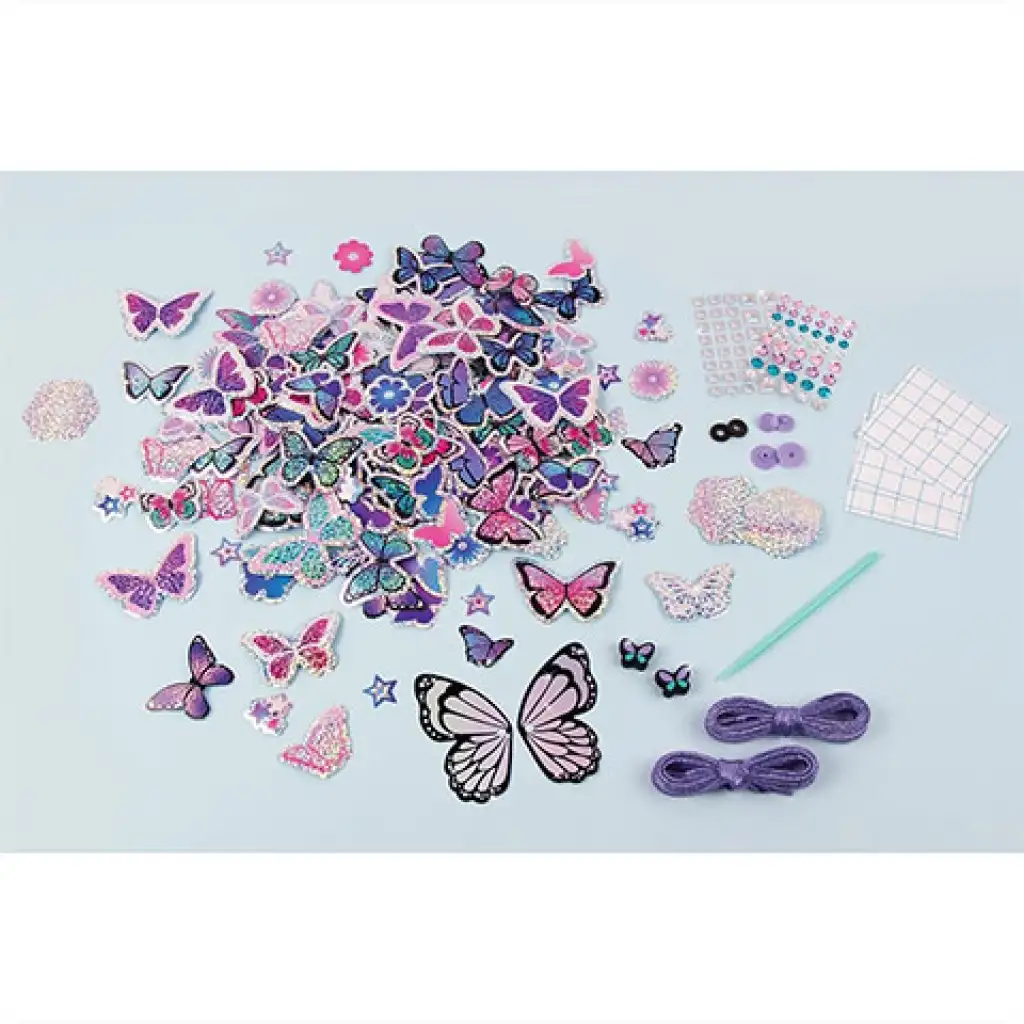 imagen de Make It Real: Sticker Chic Decoración de Zapatos - Mariposa 2