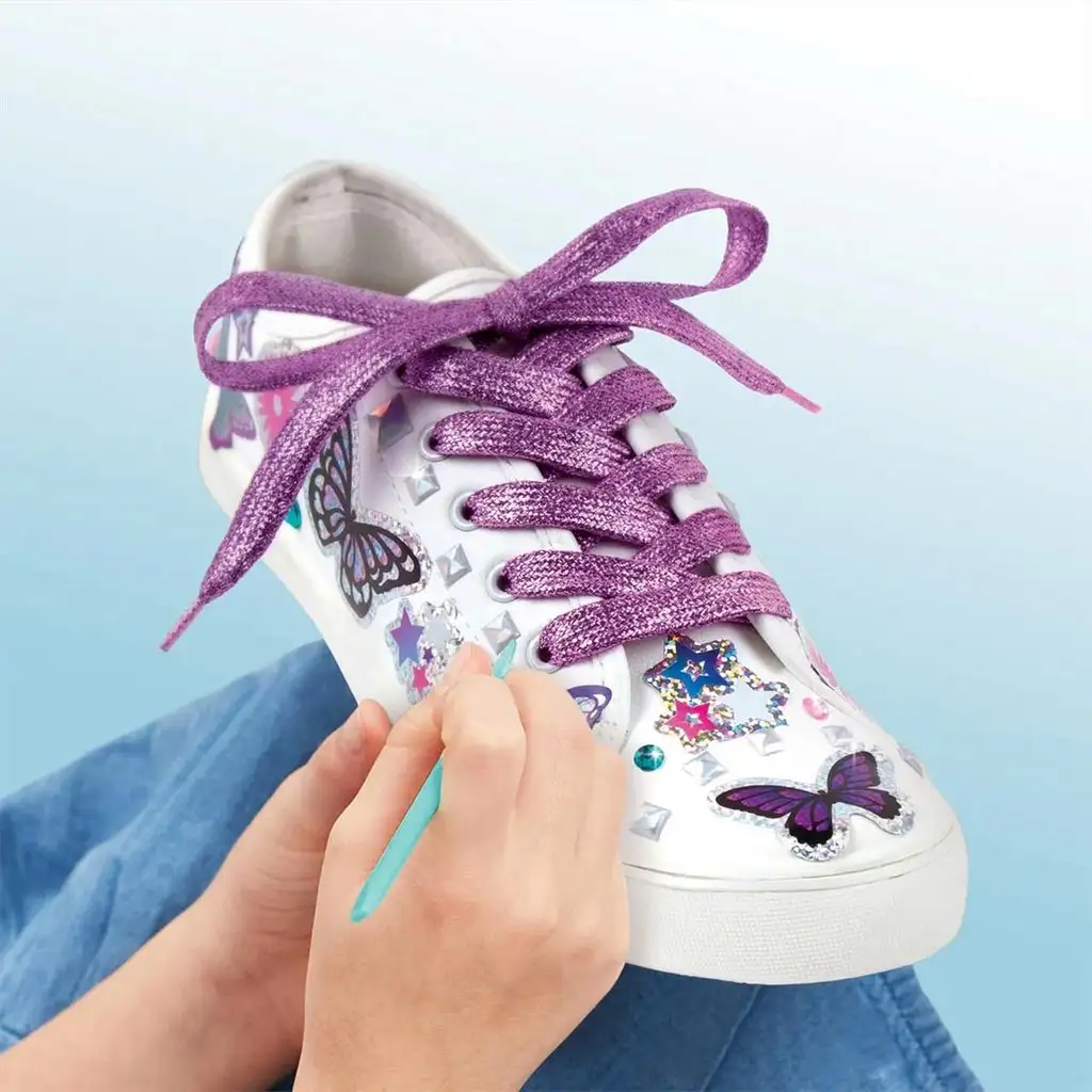 imagen de Make It Real: Sticker Chic Decoración de Zapatos - Mariposas 3