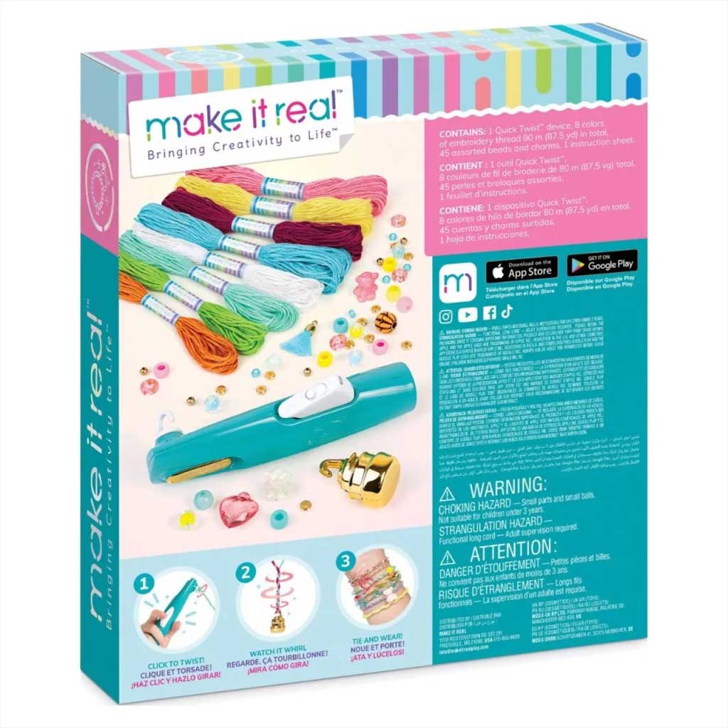 imagen de Make It Real: Swift Twist kit de fabricación de pulseras 4