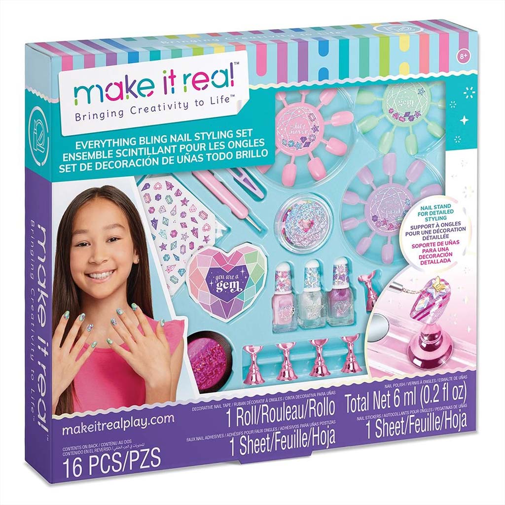 imagen de Make It Real: Todo lo que brilla set de decoración de uñas 1