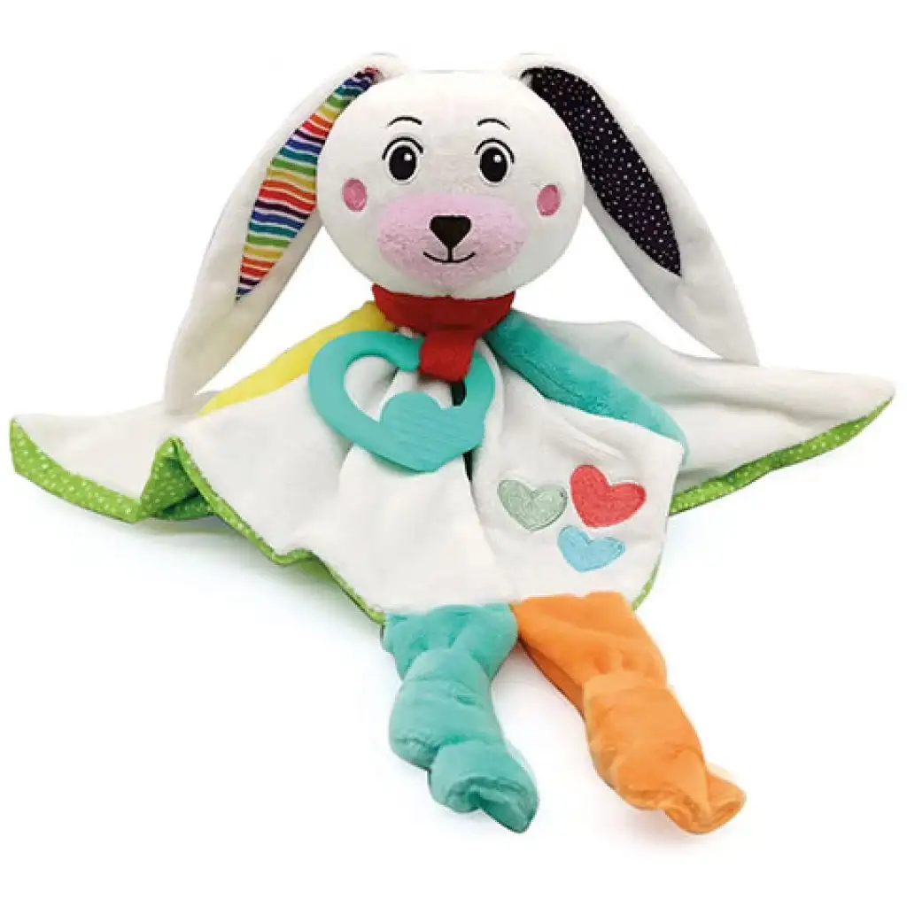 imagen de Manta y babero de conejito - Clementoni baby 2