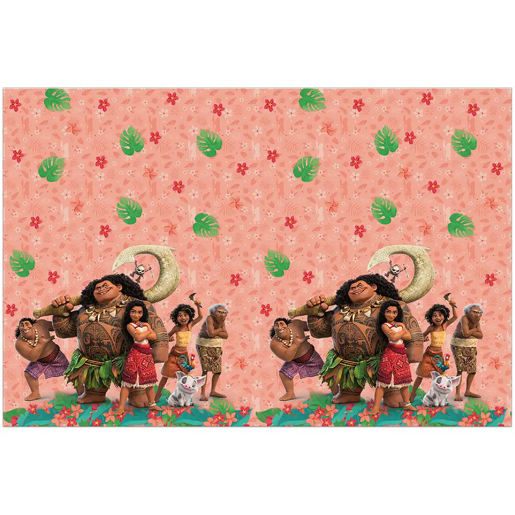 imagen de Mantel de plástico de Disney Princesas Moana 2 120x180cm 1