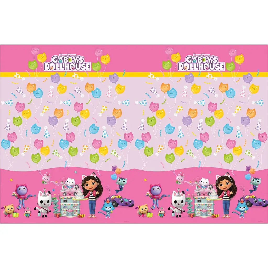 imagen de Mantel de plástico Gabi casa de muñecas 120x180cm 1