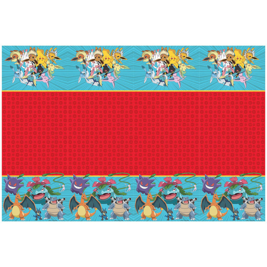 imagen de Mantel de plástico Pokémon 120x180cm 1