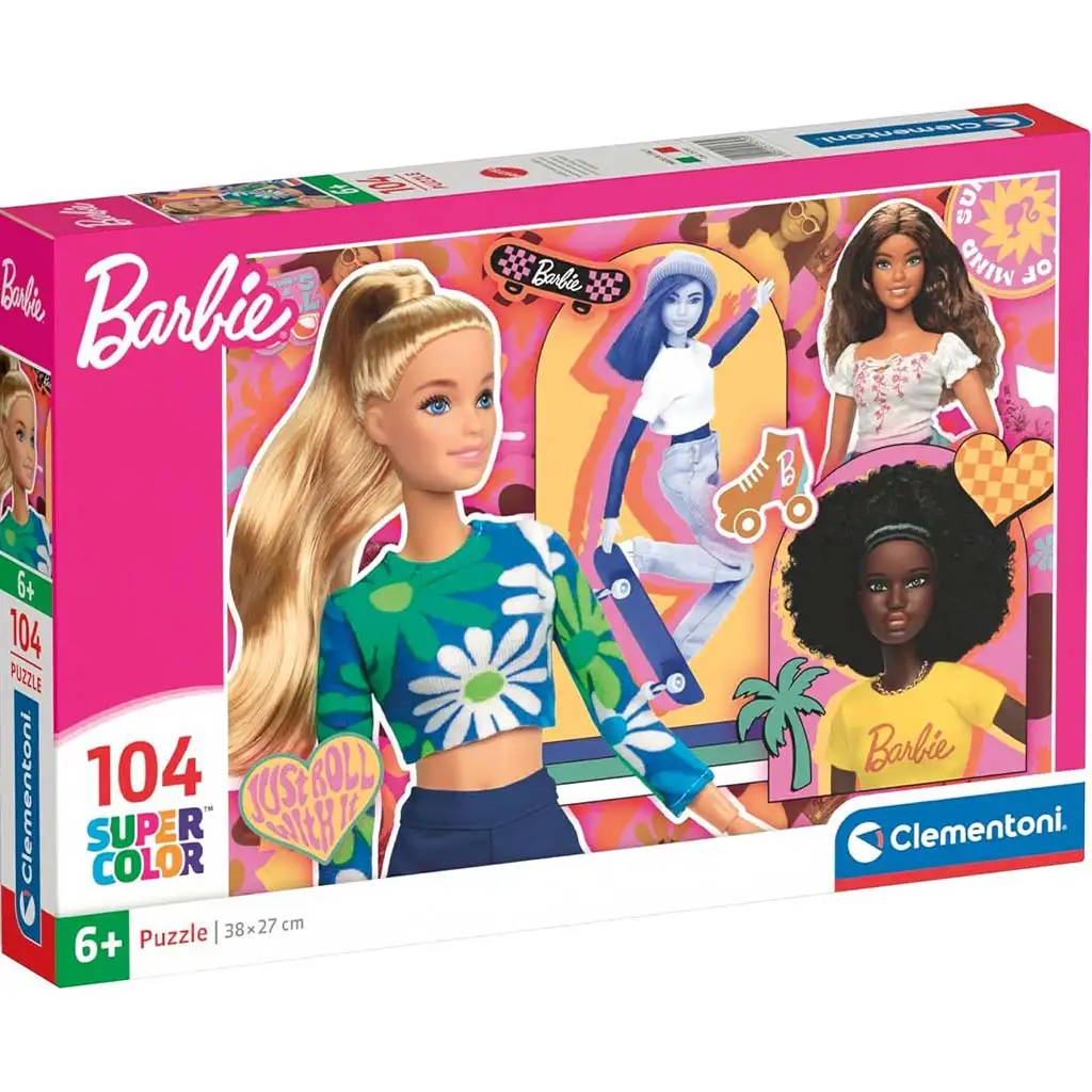 imagen de Maravillosos rompecabezas de Barbie de 104 piezas - Clementoni 1