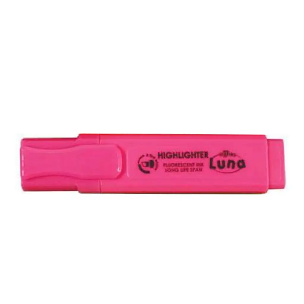 imagen de Marcador de texto color rosa 1ud 1