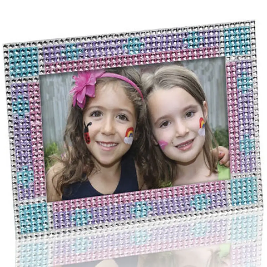 imagen de Marco de fotos decorativo con cristales - Melissa & Doug 2