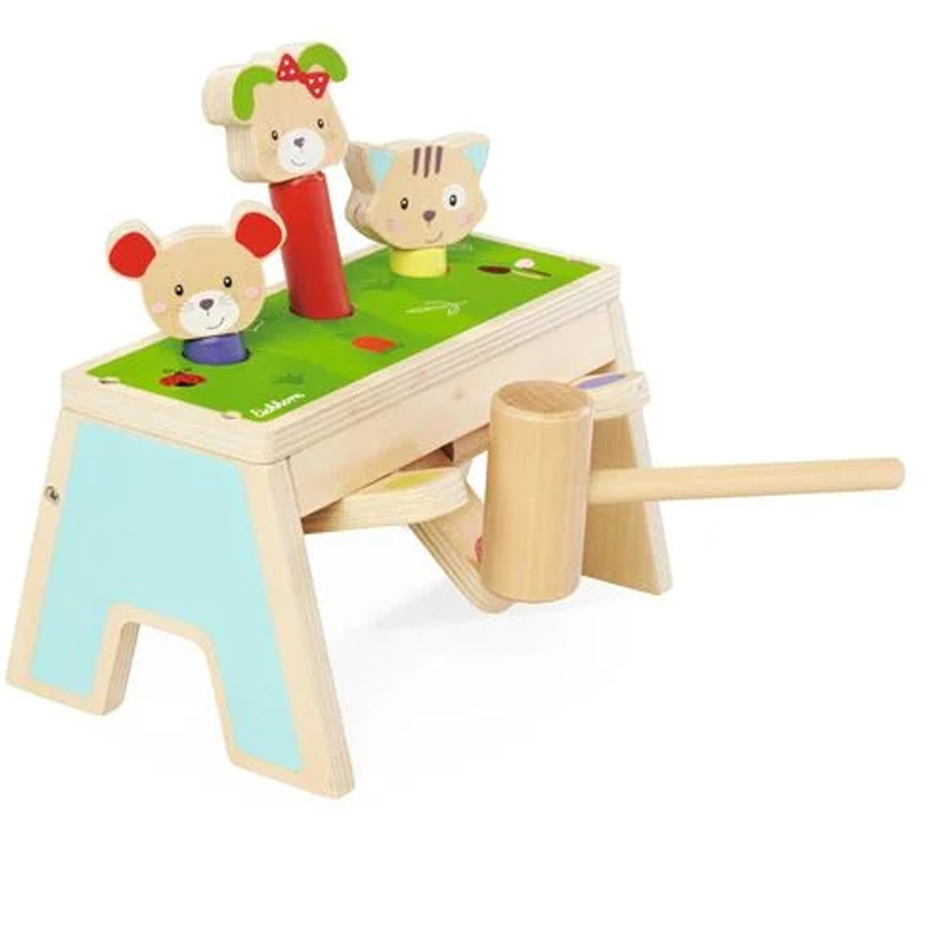 imagen de Martillo de habilidades Pop-Up de madera - Eichhorn 2