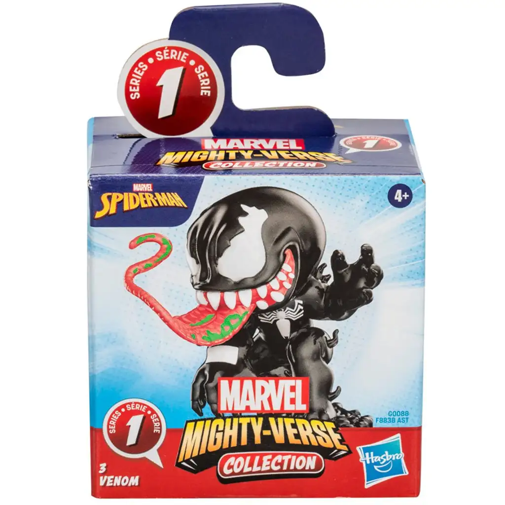 imagen de Marvel: Colección Mighty-Verse de Spider-Man - mini figura de Venom - Hasbro 3