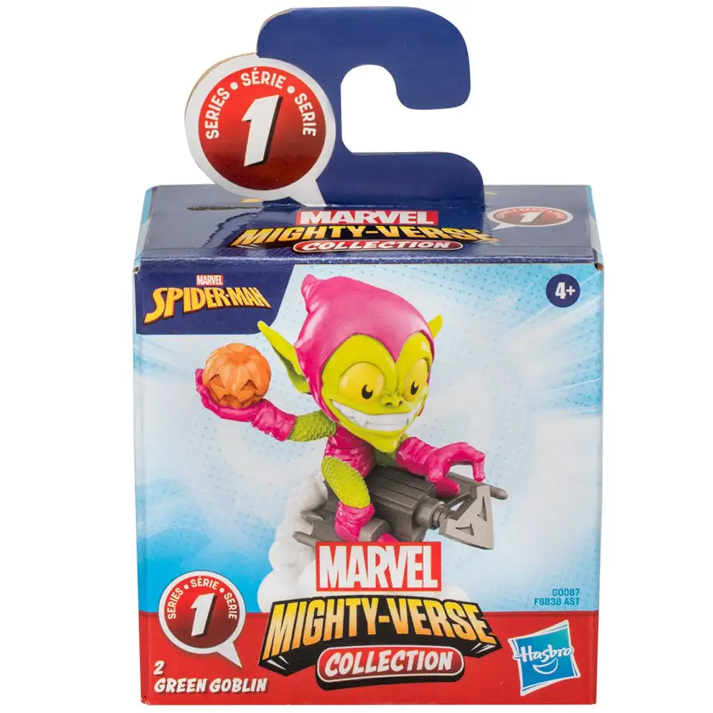 imagen de Marvel: Colección Mighty-Verse de Spider-Man - mini figura del Duende Verde - Hasbro 3