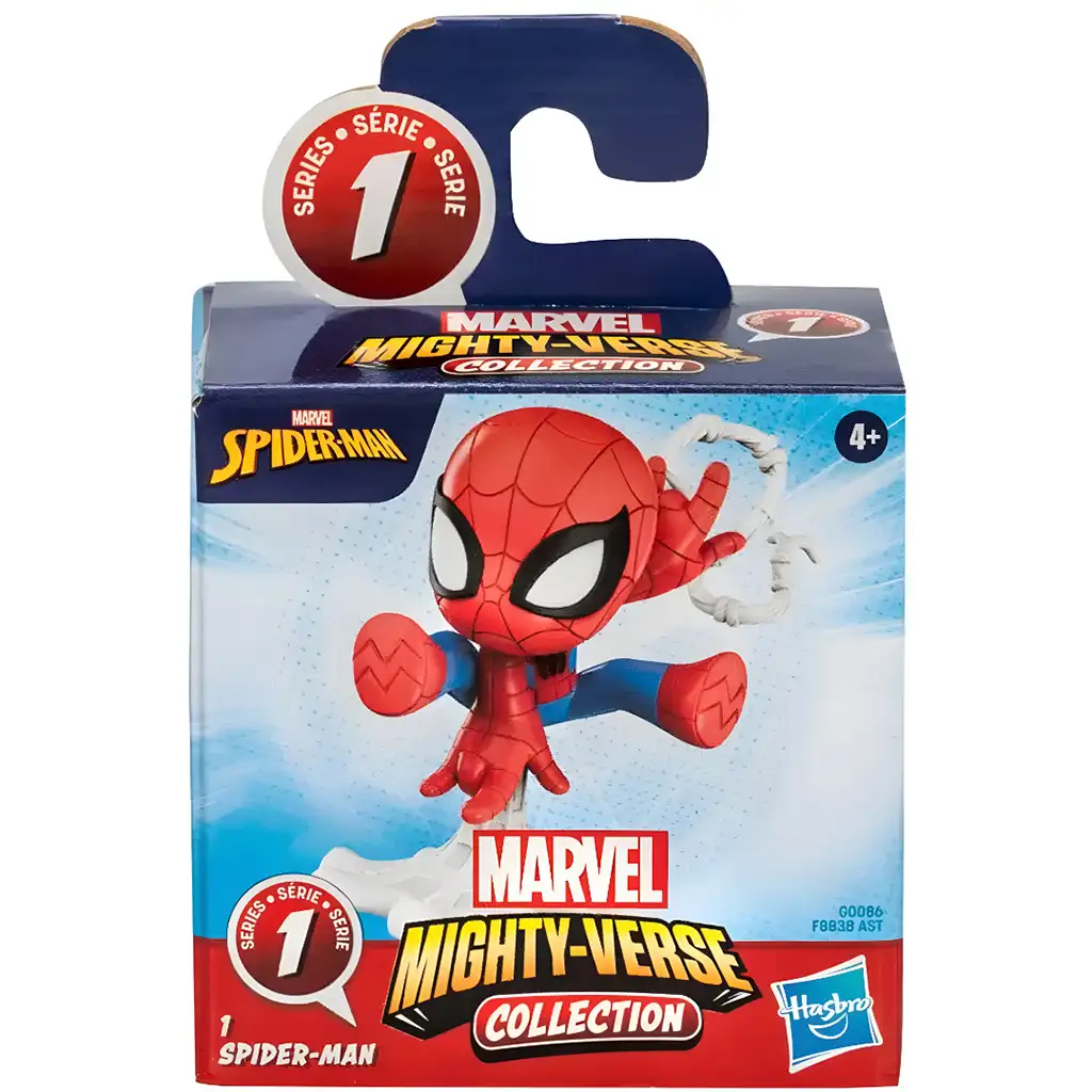 imagen de Marvel: Colección Mighty-Verse - Mini figura de Spider-Man - Hasbro 3