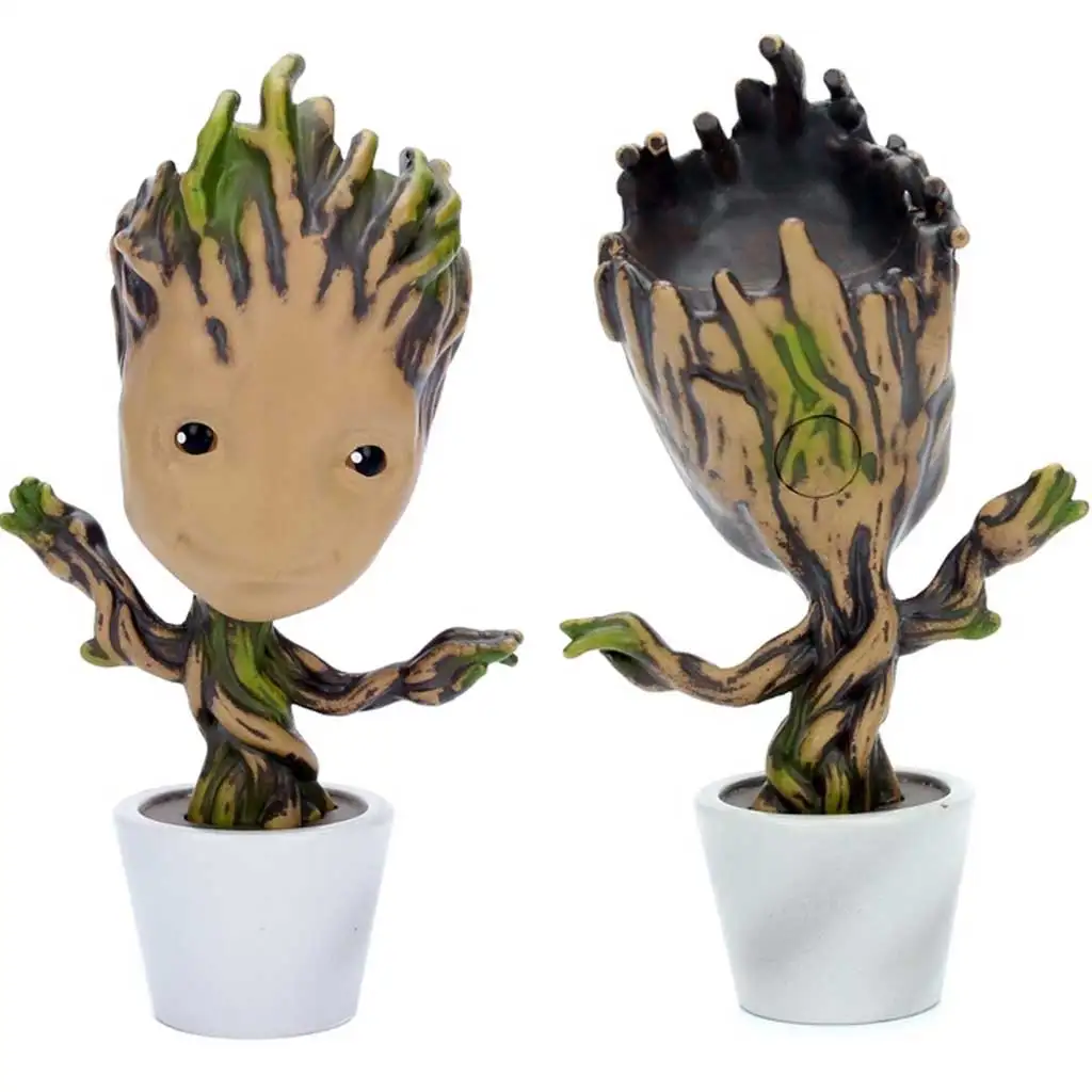 imagen de Marvel: Figura de acción de metal premium Groot 10cm - Jada Toys 2