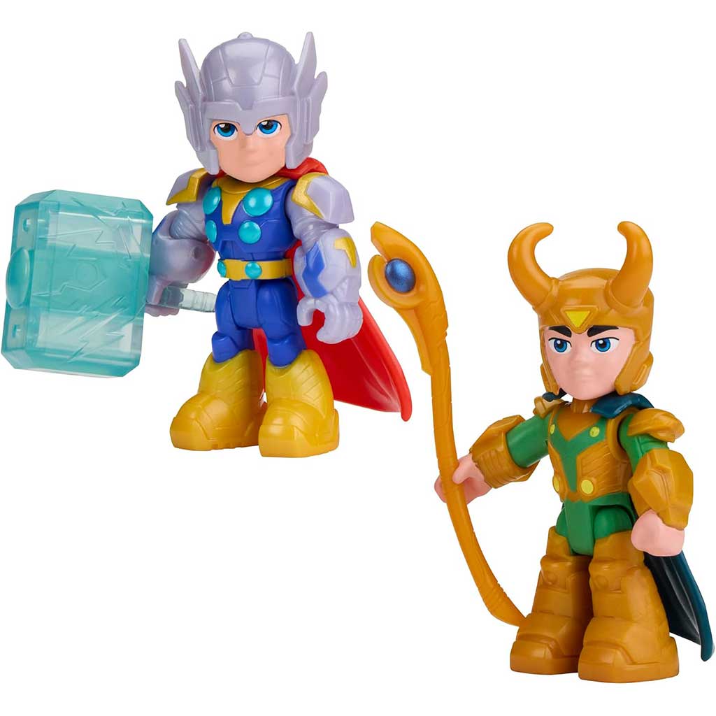 imagen de Marvel Iron Man y sus amigos - Set Hammer & Havoc Thor y Loki - Hasbro 2