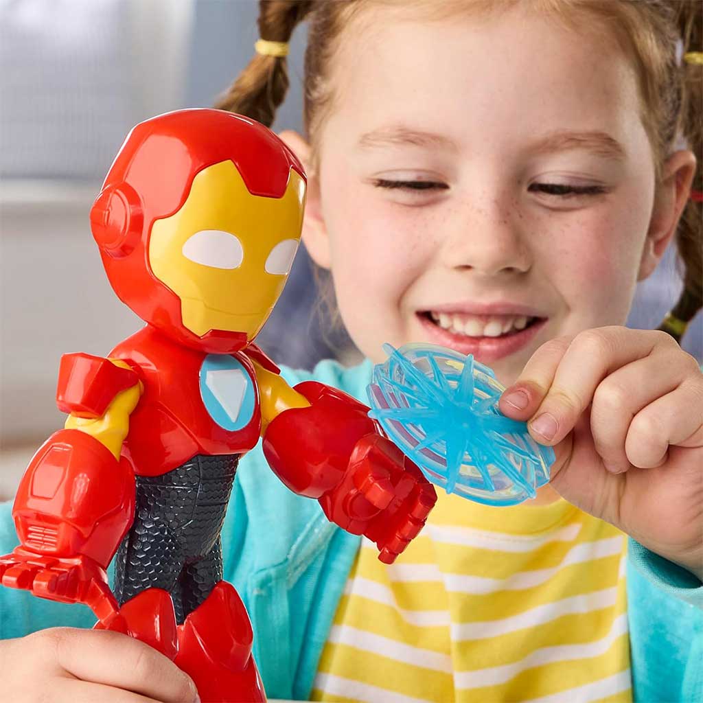 imagen de Marvel Iron Man y sus maravillosos amigos - figura de Iron Man de 23 cm - Hasbro 4