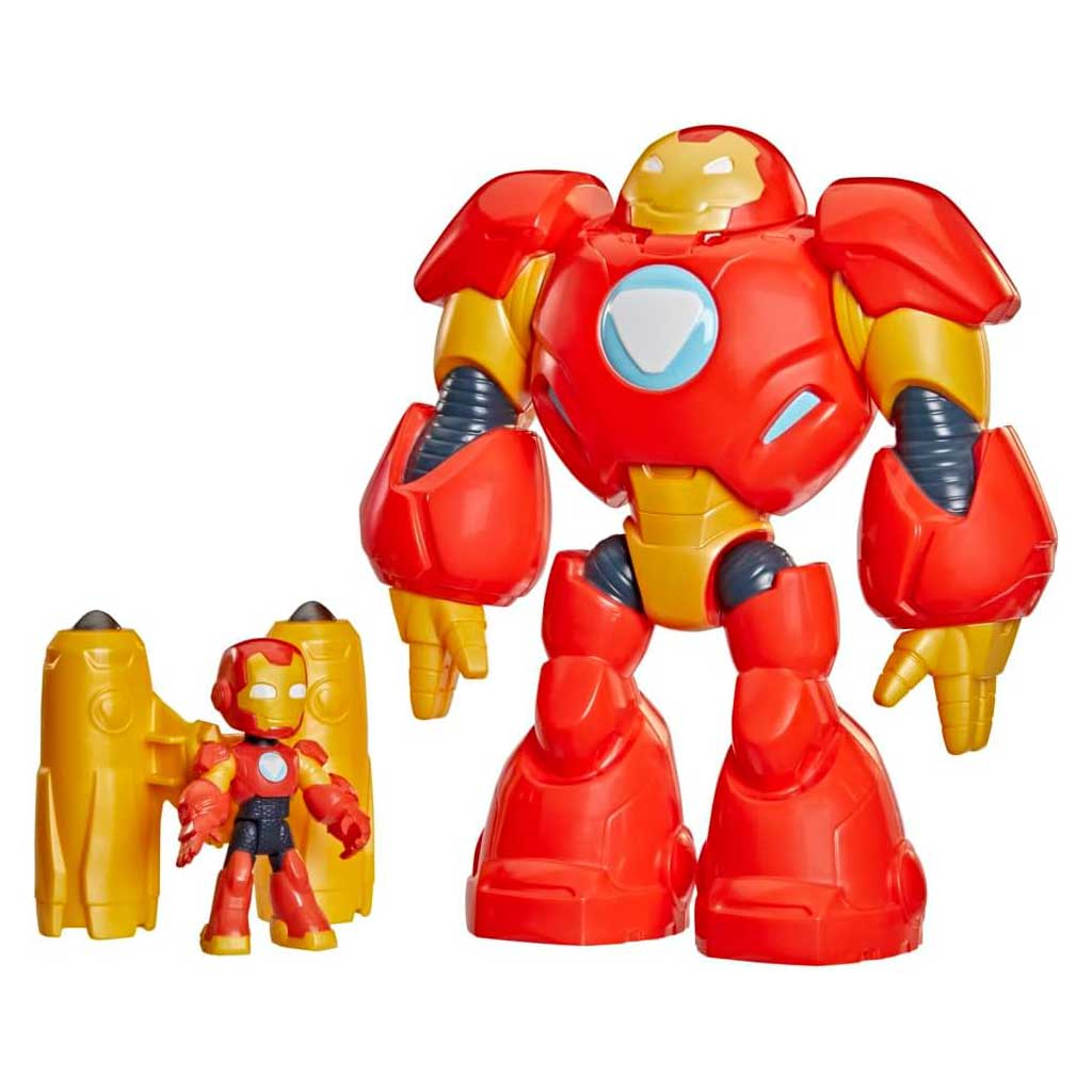 imagen de Marvel Iron Man y sus maravillosos amigos - Juego de armadura de tamaño gigante Iron Man - Hasbro 2