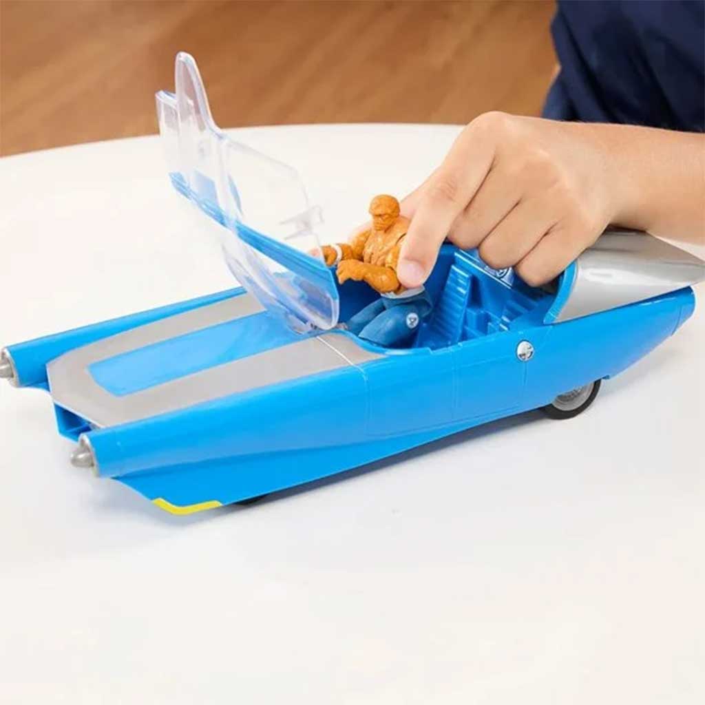 imagen de Marvel Los Cuatro Fantásticos Epic World of Action Fantasticar Flotante y Navegante - Hasbro 3