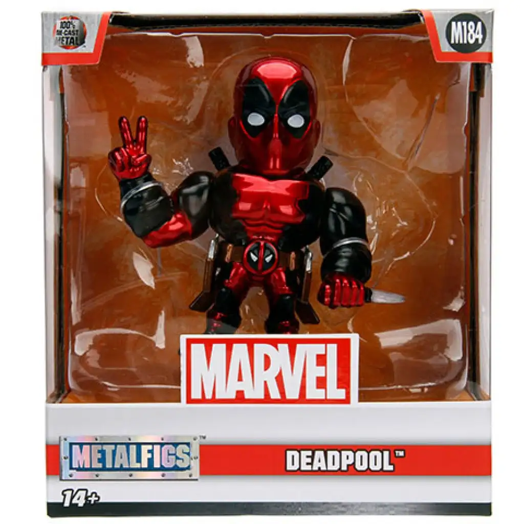 imagen de Marvel: Metalfigs Deadpool figura de metal 10cm - Simba Toys 1