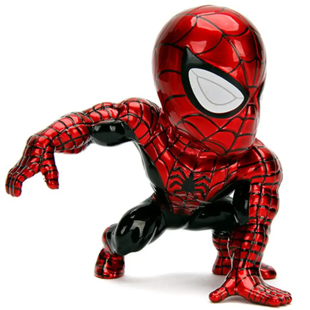 imagen de Marvel: Metalfigs Spider-Man figura de metal 10cm - Simba Toys 2