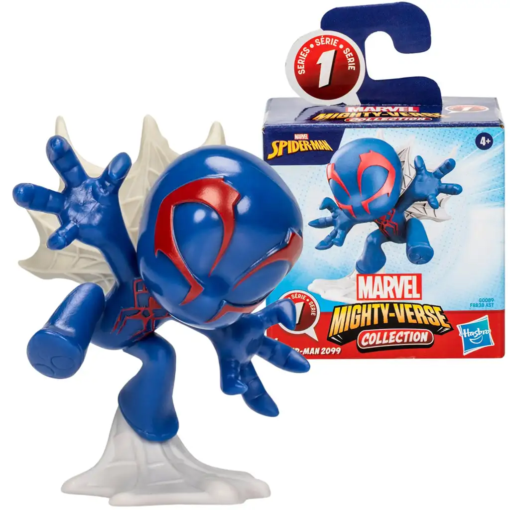 imagen de Marvel: Mighty-Verse Collection - Spider-Man 2099 mini figura - Hasbro 1