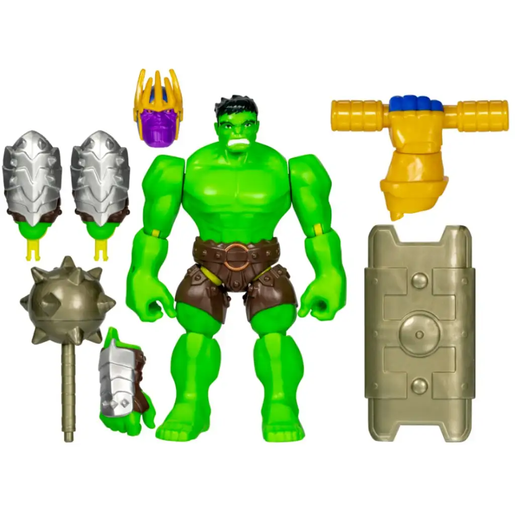 imagen de Marvel Mix Mashers: Figura de Hulk de los Vengadores con accesorios - Hasbro 2