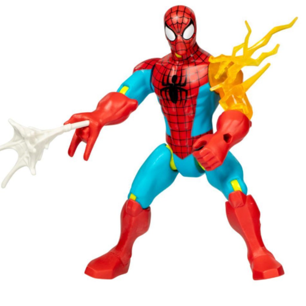 imagen de Marvel Mix Mashers: Figura de Spider-Man de Los Vengadores con accesorios - Hasbro 2