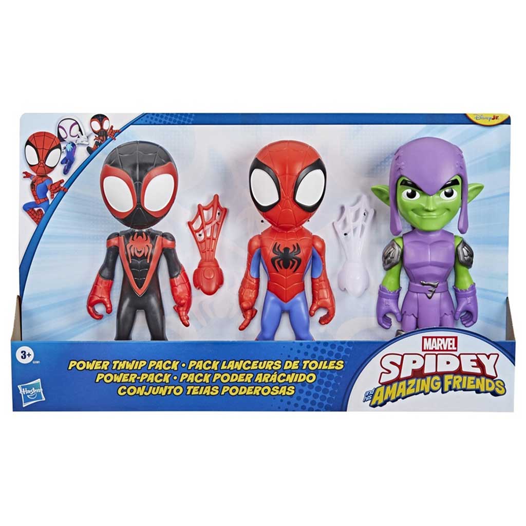 imagen de Marvel: Póki y sus maravillosos amigos Power Thwip set de juego - Hasbro 1