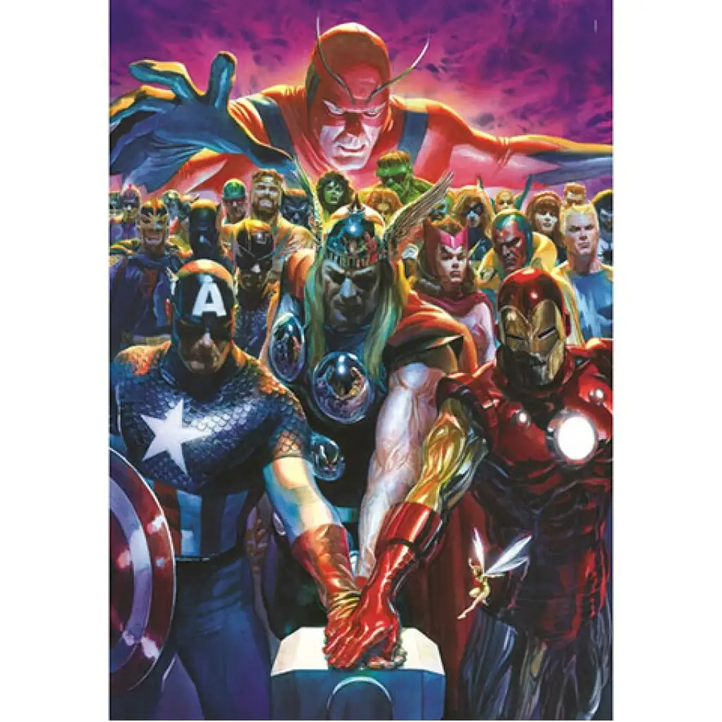 imagen de Marvel: Puzzle de 1000 piezas de Los Vengadores - Clementoni 2